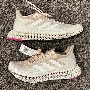 Adidas 4DFWD 2 W [HP7650] Womens Sz 10 Running Shoes Wonder Quartz/Lucid Fuchsia
